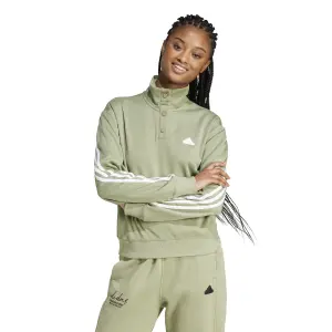Women's sweat jacket adidas Iconic Warpping 3-Stripes image-1