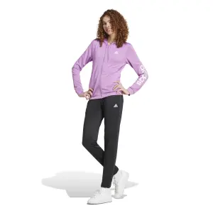 Veste de survêtement à capuche femme adidas Linear image-1