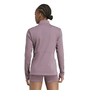 Träningströja med 1/4 dragkedja för damer adidas Hyperglam image-3