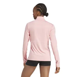 Felpa da allenamento da donna con 1/4 di zip adidas Hyperglam image-4