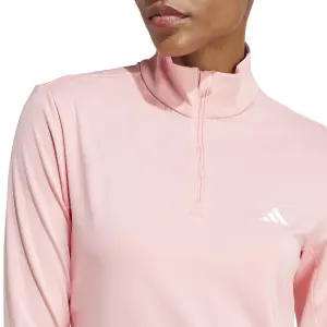 Felpa da allenamento da donna con 1/4 di zip adidas Hyperglam image-5