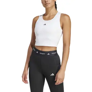 Crop-Top Frau adidas Techfit image-3