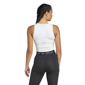 Crop-Top Frau adidas Techfit image-5