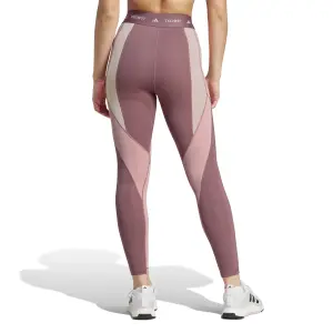Långbyxor 7/8 för flickor adidas Techfit Colorblock image-3