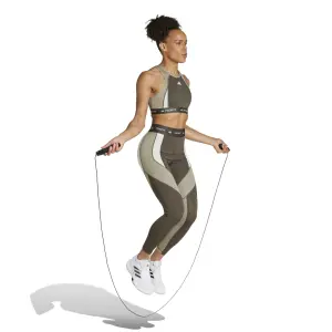 Höghalsad bh för kvinnor adidas Techfit Colorblock image-5