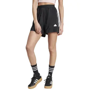 Pantalón corto mujer adidas Tiro Cut 3-Stripes Jacquard image-3