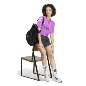 Camiseta boyfriend mujer adidas Tiro Cut 3-Stripes Jacquard image-3