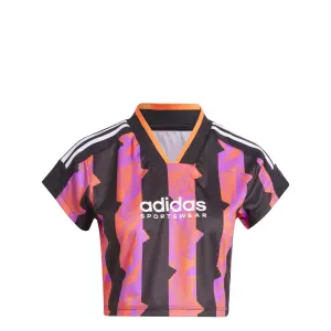 Camiseta mujer adidas Tiro Cut 3-Stripes Print Baby image-0