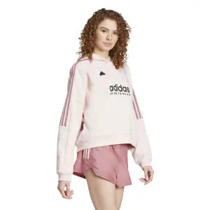 adidas Tiro Cut 3-Stripes Fleece Women's Hoodie image-2