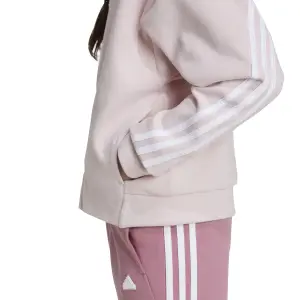 Zip-up hoodie voor meisjes adidas Future Icons 3-Stripes image-4