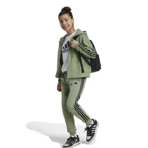 Felpa con cerniera a cappuccio da bambina adidas Future Icons 3-Stripes image-2