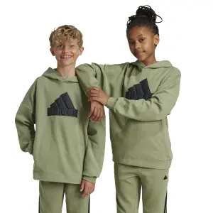 Felpa con cappuccio per bambini adidas Future Icons Logo image-3