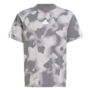 Children's printed T-shirt adidas Future Icons Camo image-0