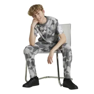 Children's printed T-shirt adidas Future Icons Camo image-2