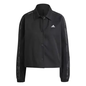 adidas Essentials 3-Stripes Women's Printed Crop Sweatshirt image-0