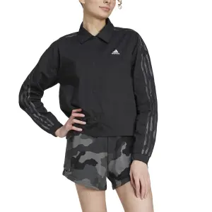 adidas Essentials 3-Stripes Women's Printed Crop Sweatshirt image-4