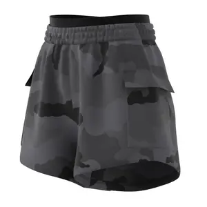 Pantalones cortos cargo pocket para mujer adidas Essentials 3-Stripes Camo Print image-5