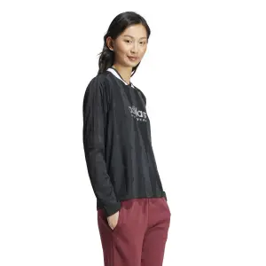 Camiseta manga larga mujer adidas Tiro Cut 3-Stripes Jacquard image-3