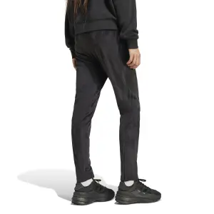 Stretchy fløjls joggebukser til kvinder adidas Tiro Cut 3-Stripes image-3