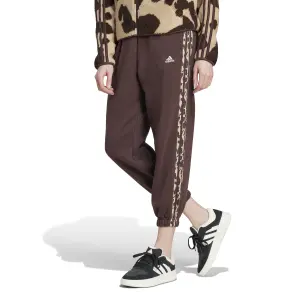 Pantaloni da jogging 7/8 stampati animali donna adidas Essentials 3-Stripes image-1