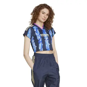 Camisola feminina adidas Tiro Cut 3-Stripes Print Baby image-3