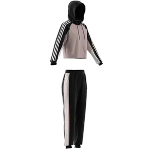 Sudadera con capucha para mujer adidas Boldblock image-5