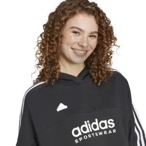 Sweatshirt à capuche femme adidas Tiro Cut 3-Stripes Fleece image-4