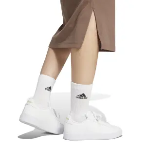 Vestido de canalé de largo medio para mujer adidas All SZN image-5