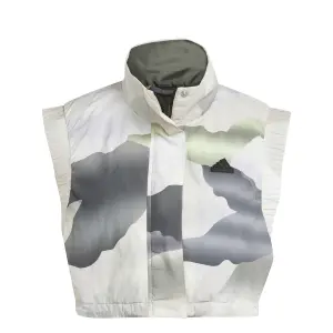 Ärmellose Crop-Weste für Frauen adidas City Escape Camo Print image-0