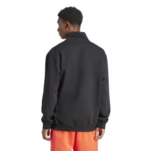 Felpa in pile con 1/4 di zip Adidas All Szn image-4