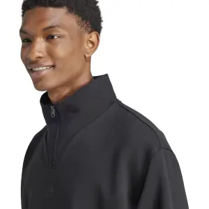 Felpa in pile con 1/4 di zip Adidas All Szn image-5