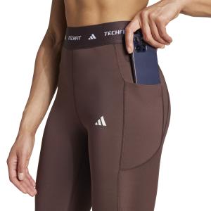 Leggings para mulher com bolso adidas Techfit Stash image-5