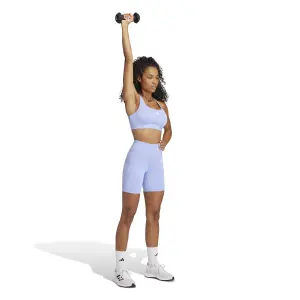 Kurze Hose mit Tasche Damen adidas Optime Essentials Stash image-2