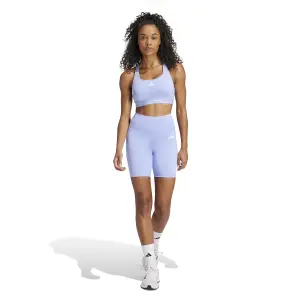 Kurze Hose mit Tasche Damen adidas Optime Essentials Stash image-1