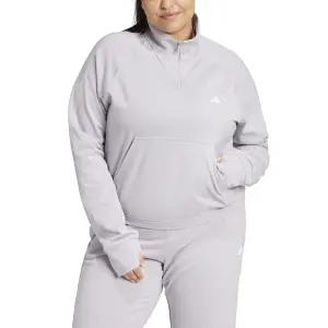 Sweatshirt woman adidas Aeroready Game & Go (Grandes tailles) image-2