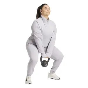 Sweatshirt woman adidas Aeroready Game & Go (Grandes tailles) image-3