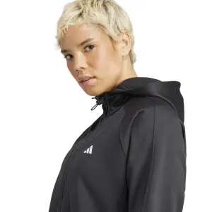 Veste de survêtement à capuche zippée femme adidas Aeroready image-6
