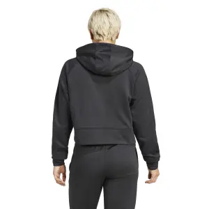 Veste de survêtement à capuche zippée femme adidas Aeroready image-5