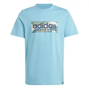 Camiseta infantil adidas Camo Linear Graphic image-0