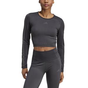 T-shirt manches longues femme adidas Knit image-3