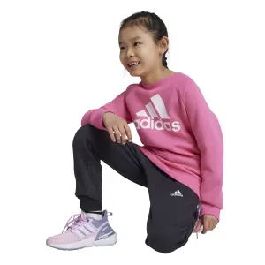 Conjunto de camisola e fato de treino para criança adidas Essentials Logo image-5