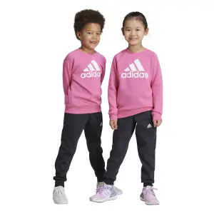 Conjunto de camisola e fato de treino para criança adidas Essentials Logo image-4