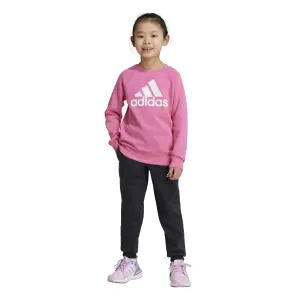 Conjunto de camisola e fato de treino para criança adidas Essentials Logo image-3