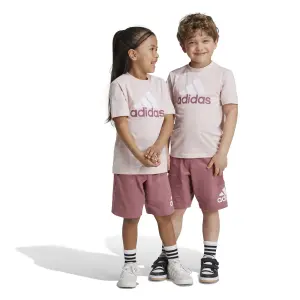 T-shirt and shorts set adidas Essentials Logo image-1