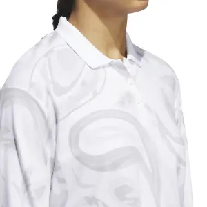 Polo de manga larga para mujer adidas Go-to image-4