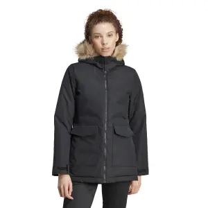 Parka da donna in pelliccia adidas Paveric image-1