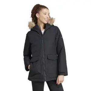 Parka da donna in pelliccia adidas Paveric image-2