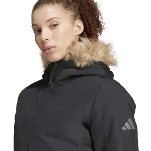 Parka da donna in pelliccia adidas Paveric image-5