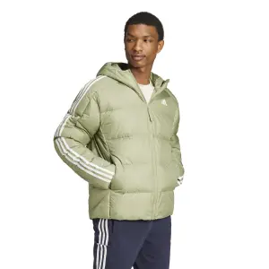 Plumífero con capucha adidas Essentials 3-Stripes image-4