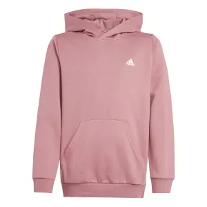 Sudadera con capucha infantil de cómodo forro polar adidas Essentials Small Logo image-0